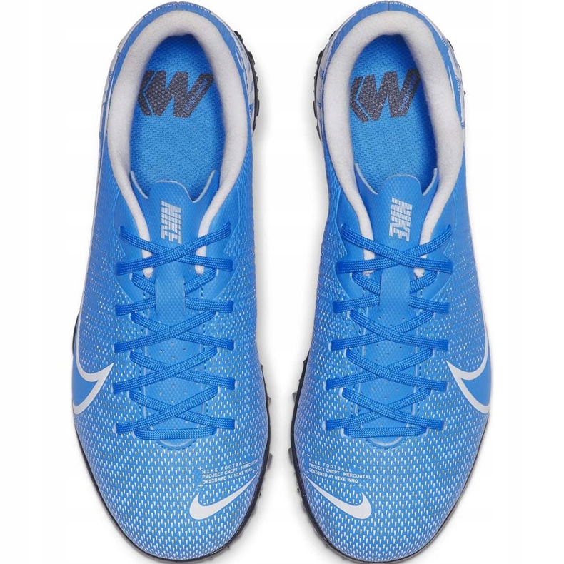 Calzado de fútbol Nike Mercurial Vapor 13 Academy Tf Junior AT8145 414 azul azul 1