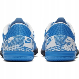Zapatos de fútbol Nike Mercurial Vapor 13 Academy Ic Junior AT8137 414 azul azul 4