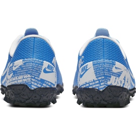 Calzado de fútbol Nike Mercurial Vapor 13 Academy Tf Junior AT8145 414 azul azul 6