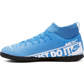 Zapatillas de fútbol Nike Mercurial Superfly 7 Club Ic Junior AT8153 414 multicolor azul 2