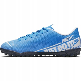 Calzado de fútbol Nike Mercurial Vapor 13 Academy Tf Junior AT8145 414 azul azul 2