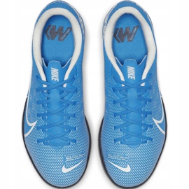 Zapatos de fútbol Nike Mercurial Vapor 13 Academy Ic Junior AT8137 414 azul azul 2