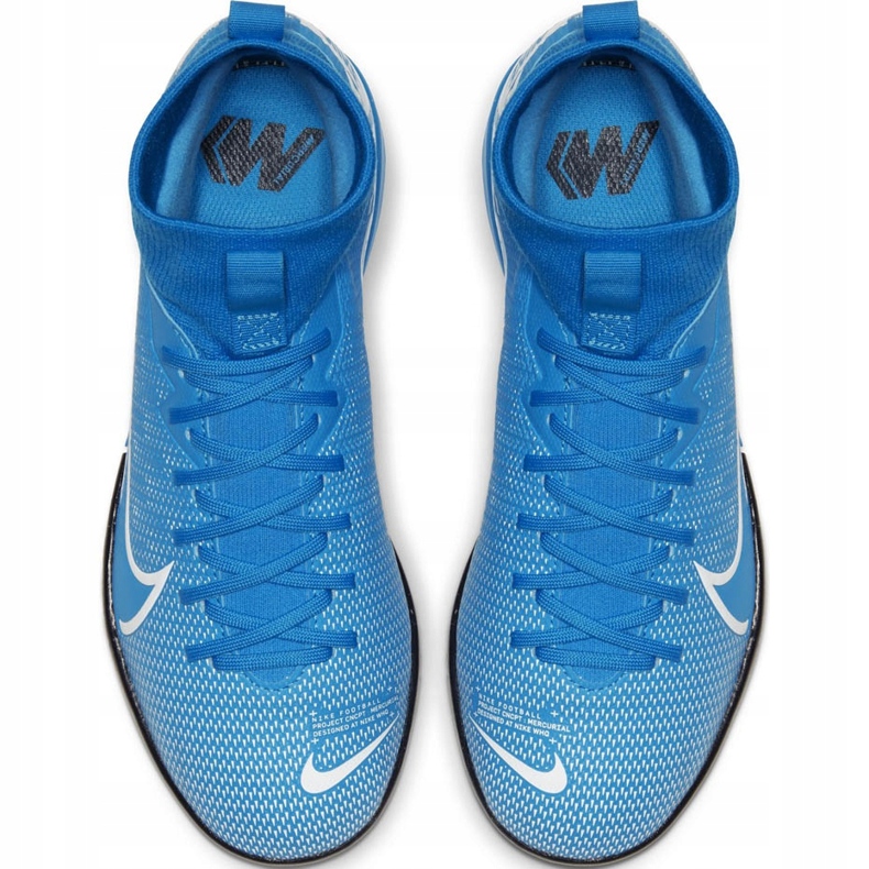 Zapatillas de fútbol Nike Mercurial Superfly 7 Academy Ic Junior AT8135 414 multicolor azul 1