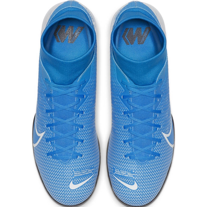 Zapatillas de fútbol Nike Mercurial Superfly 7 Academy Ic AT7975 414 azul azul 1