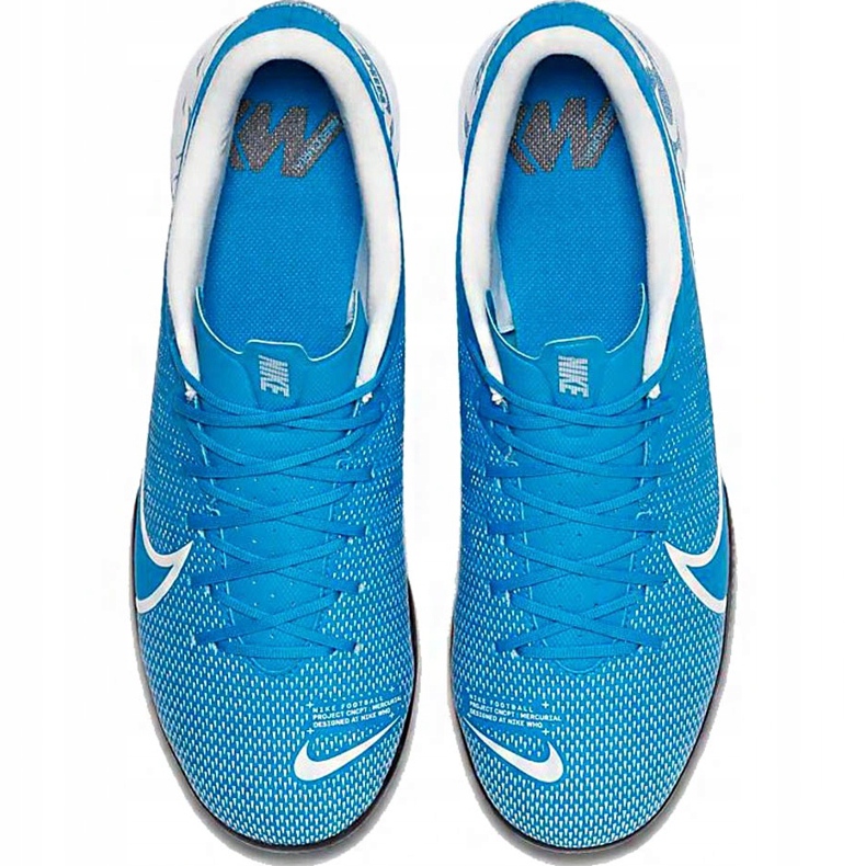 Zapatos de fútbol Nike Mercurial Vapor 13 Academy Ic AT7993 414 azul azul 1