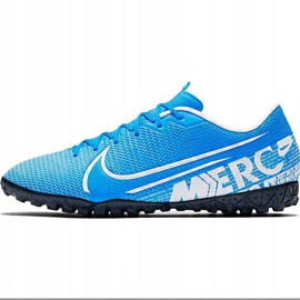 Zapatos de fútbol Nike Mercurial Vapor 13 Academy Tf AT7996 414 multicolor azul 2