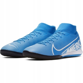 Zapatillas de fútbol Nike Mercurial Superfly 7 Academy Ic AT7975 414 azul azul 2