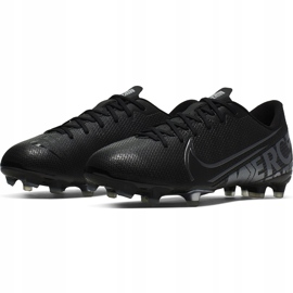 Calzado de fútbol Nike Mercurial Vapor 13 Academy FG / MG Junior AT8123 001 negro negro 3