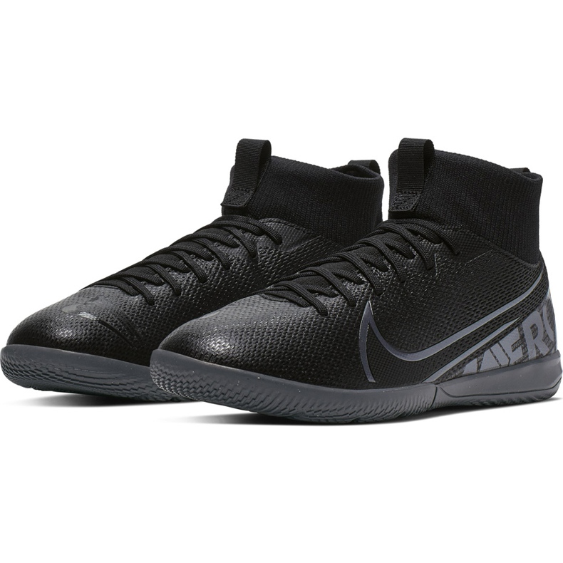 Zapatillas de fútbol Nike Mercurial Superfly 7 Academy Ic Junior AT8135 001 negro negro 1