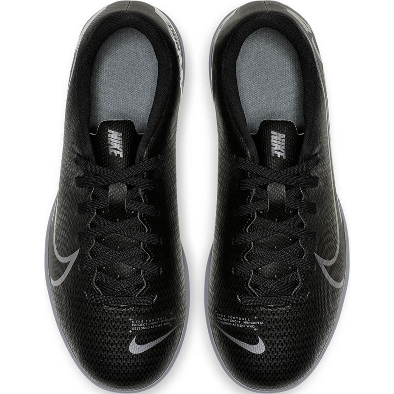 Zapatillas de fútbol Nike Mercurial Vapor 13 Club Tf Junior AT8177 001 negro negro 1
