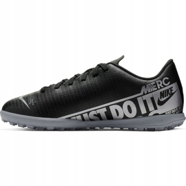 Zapatillas de fútbol Nike Mercurial Vapor 13 Club Tf Junior AT8177 001 negro negro 2