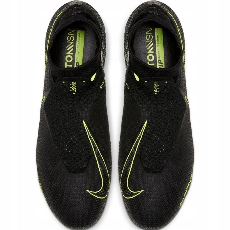 Zapatos de fútbol Nike Phantom Vsn Elite Df Fg AO3262 007 negro negro 1