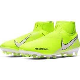 Zapatos de fútbol Nike Phantom Vsn Elite Df Fg AO3262 717 amarillo amarillo 3