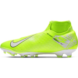 Zapatos de fútbol Nike Phantom Vsn Elite Df Fg AO3262 717 amarillo amarillo 2
