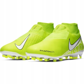 Calzado de fútbol Nike Phantom Vsn Pro Df Fg AO3266 717 amarillo amarillo 3