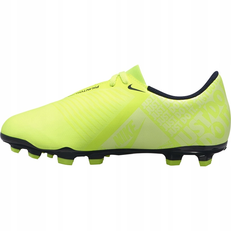Zapatillas de fútbol Nike Phantom Venom Club Fg Junior AO0396 717 amarillo amarillo 1