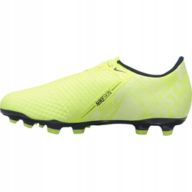 Zapatos de fútbol Nike Phantom Venom Academy Fg Junior AO0362 717 amarillo amarillo 1