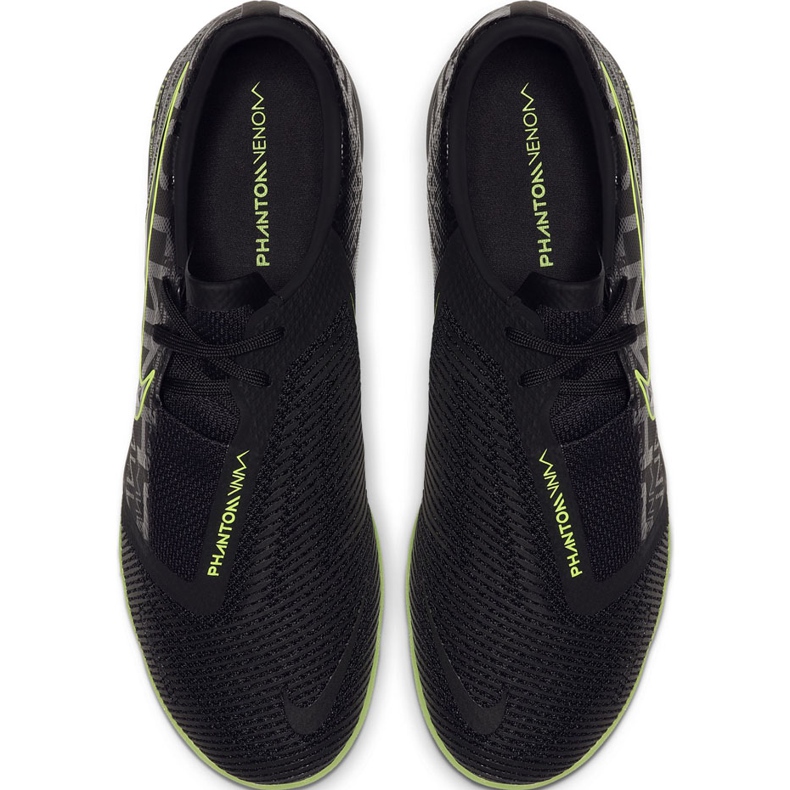 Zapatos de fútbol Nike Zoom Phantom Venom Pro Ic BQ7496 007 negro negro 1