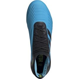 Botas de fútbol adidas Predator 19.1 Fg azul F35606 2