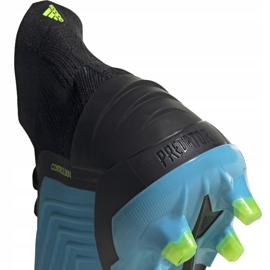 Botas de fútbol adidas Predator 19.1 Fg azul F35606 4