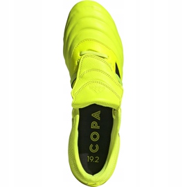 Adidas Copa Gloro 19.2 Fg zapatos de fútbol amarillo F35491 2
