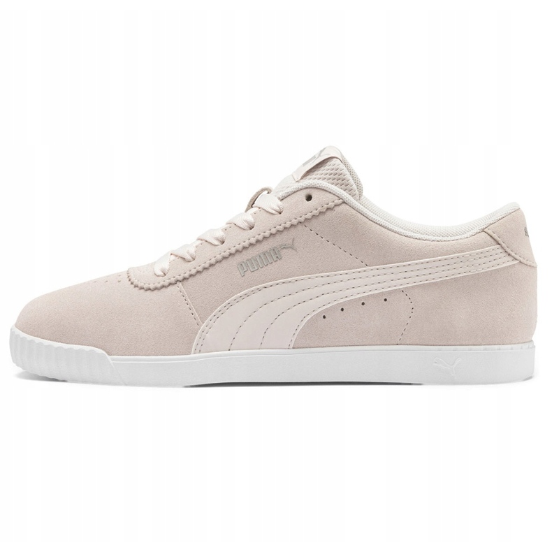Zapatillas de mujeres Puma Carina Slim Sd beige 370549 02 1