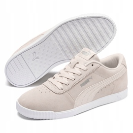 Zapatillas de mujeres Puma Carina Slim Sd beige 370549 02 2