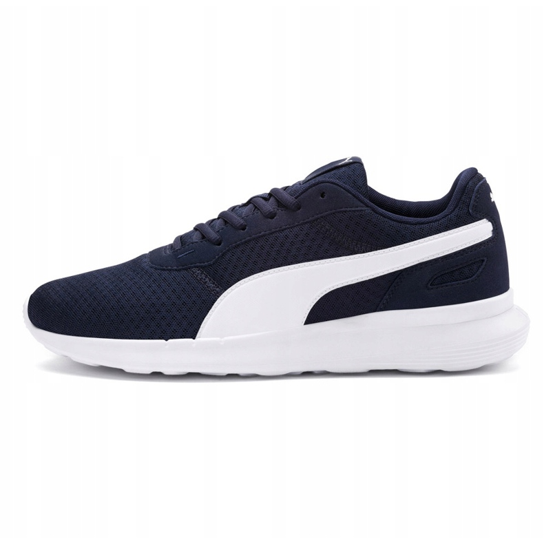 Zapatillas de hombres Puma St Activate azul marino 369122 03 blanco 1