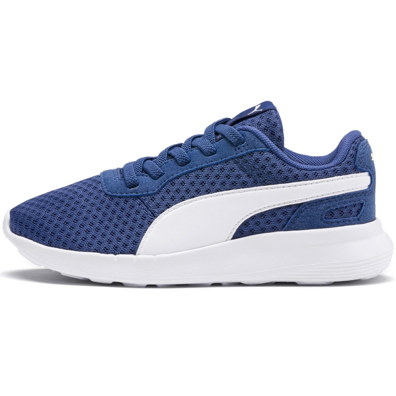 Zapatillas Puma St Activate Ac Ps azul para niños 369070 08 blanco 1