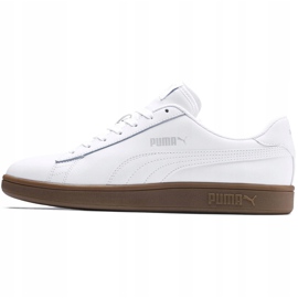 Zapatillas de hombres Puma Smash v2 L blancas 365215 13 blanco 1