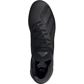 Adidas X 19.3 In zapatos de fútbol negro F35369 2