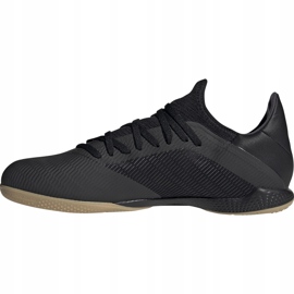 Adidas X 19.3 In zapatos de fútbol negro F35369 1