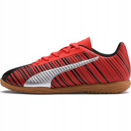 Botas de fútbol Puma One 5.4 It Junior 105664 03 multicolor rojo 2