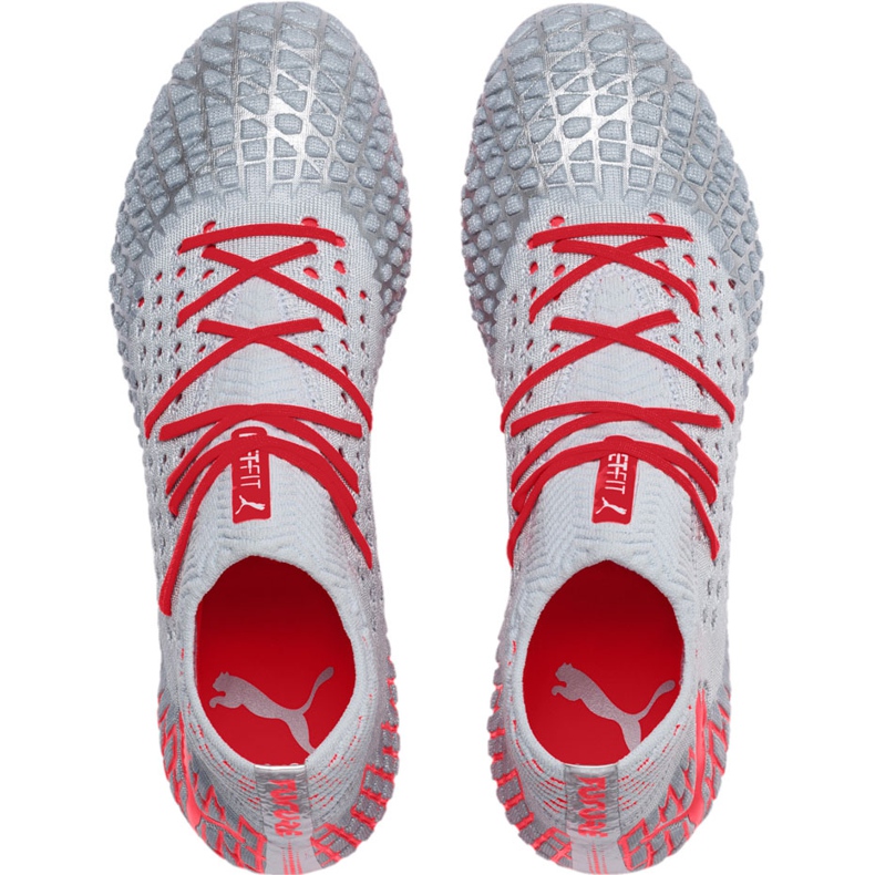 Botas de fútbol Puma Future 4.1 Netfit Fg Ag 105579 01 multicolor gris 1