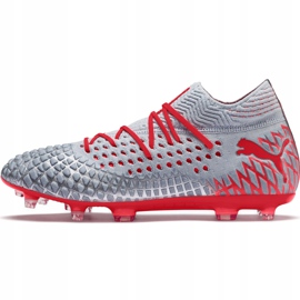 Botas de fútbol Puma Future 4.1 Netfit Fg Ag 105579 01 multicolor gris 2