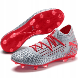 Botas de fútbol Puma Future 4.1 Netfit Fg Ag 105579 01 multicolor gris 3