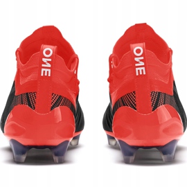 Botas de fútbol Puma One 5.1 Fg Ag 105578 01 multicolor rojo 4