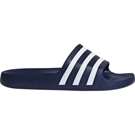Zapatillas Adidas Adilette Aqua azul marino F35542 blanco 5