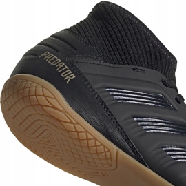 Adidas Predator 19.3 In Junior botas de fútbol negras G25805 negro negro 4
