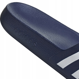 Zapatillas Adidas Adilette Aqua azul marino F35542 blanco 7
