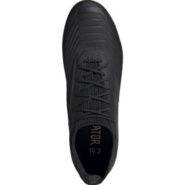 Botas de fútbol adidas Predator 19.2 Fg negras F35603 negro negro 1