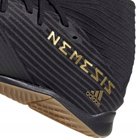Adidas Nemeziz 19.3 In botas de fútbol negras F34413 negro negro 4