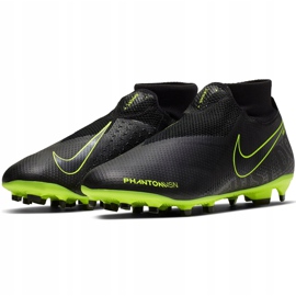 Zapatos de fútbol Nike Phantom Vsn Pro Df Fg AO3266 007 negro negro 2