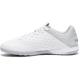 Zapatillas de fútbol Nike Tiempo React Legend 8 Pro Ic AT6134 100 negro blanco 1