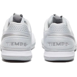 Zapatillas de fútbol Nike Tiempo React Legend 8 Pro Ic AT6134 100 negro blanco 3