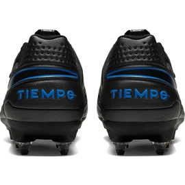 Zapatos de fútbol Nike Tiempo Legend 8 Academy Sg Pro Ac AT6014 004 negro negro 4