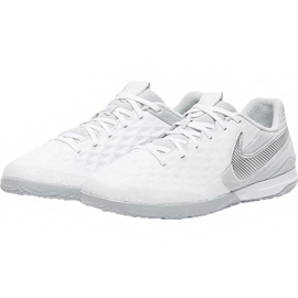 Zapatillas de fútbol Nike Tiempo React Legend 8 Pro Ic AT6134 100 negro blanco 2