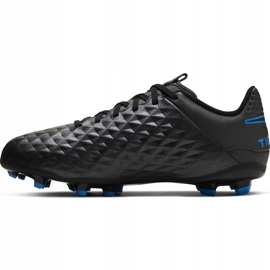 Zapatillas de fútbol Nike Tiempo Legend 8 Academy FG / MG Junior AT5732 004 negro negro 2