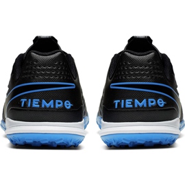 Calzado de fútbol Nike Tiempo Legend 8 Academy Tf Junior AT5736 004 negro negro 5