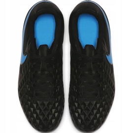 Zapatillas de fútbol Nike Tiempo Legend 8 Club FG / MG Junior AT5881004 negro negro 1